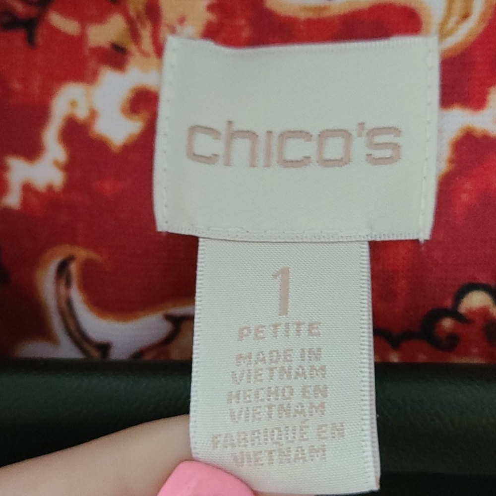 Chico's Printed Statement Jacket - image 2